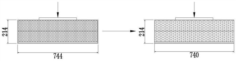 Finite element analysis method for stress-strain relationship of sofa seat surface elastic material