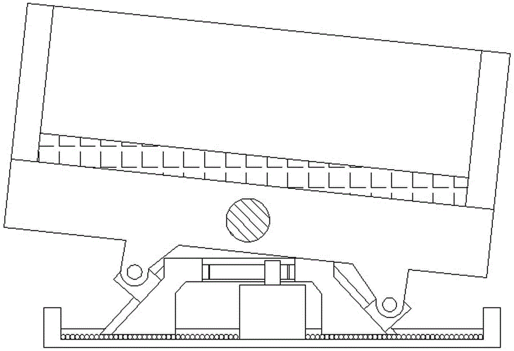 Ball-driven material vibration device