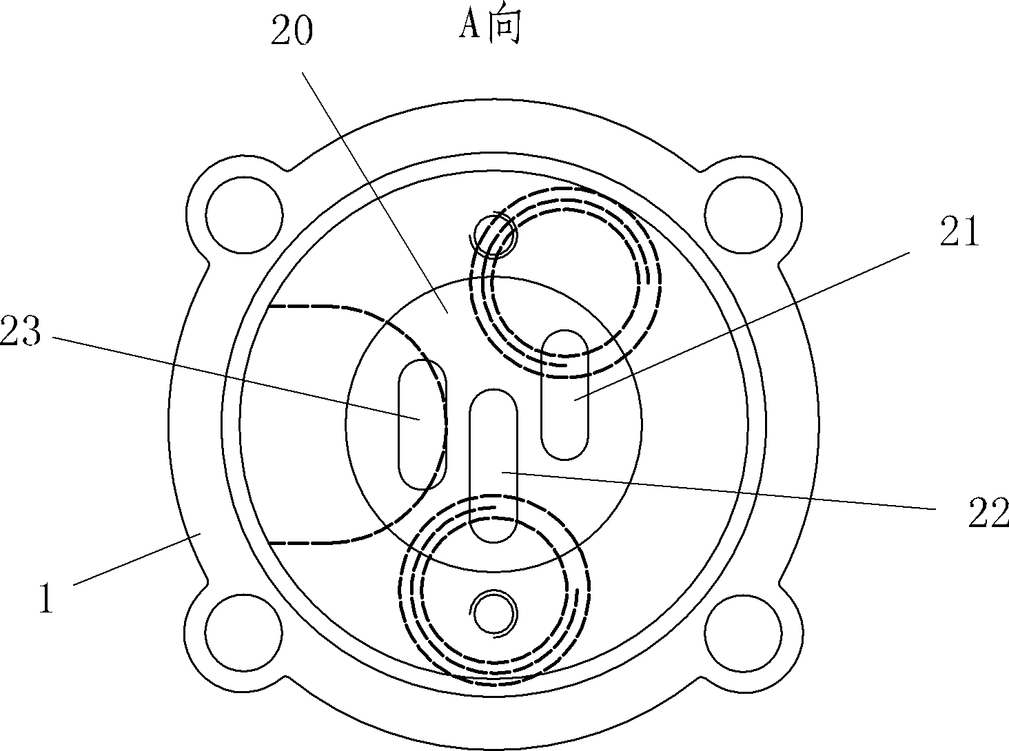 Pneumatic high pressure oiler with gas group cover