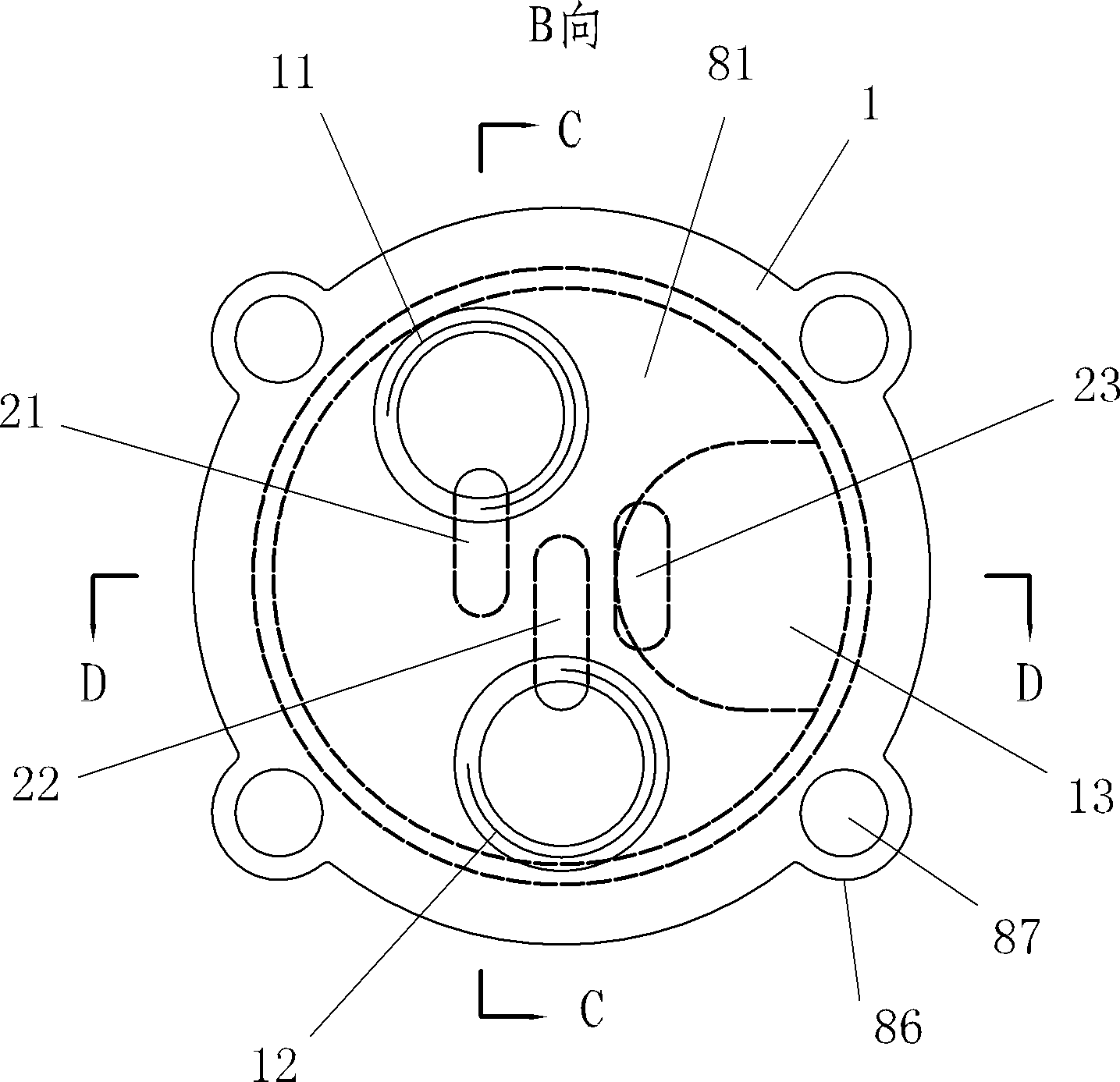 Pneumatic high pressure oiler with gas group cover