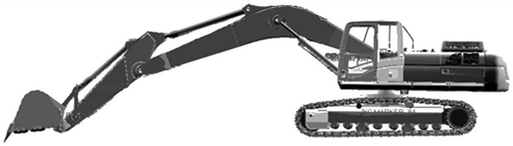 Excavator load spectrum compilation method and system