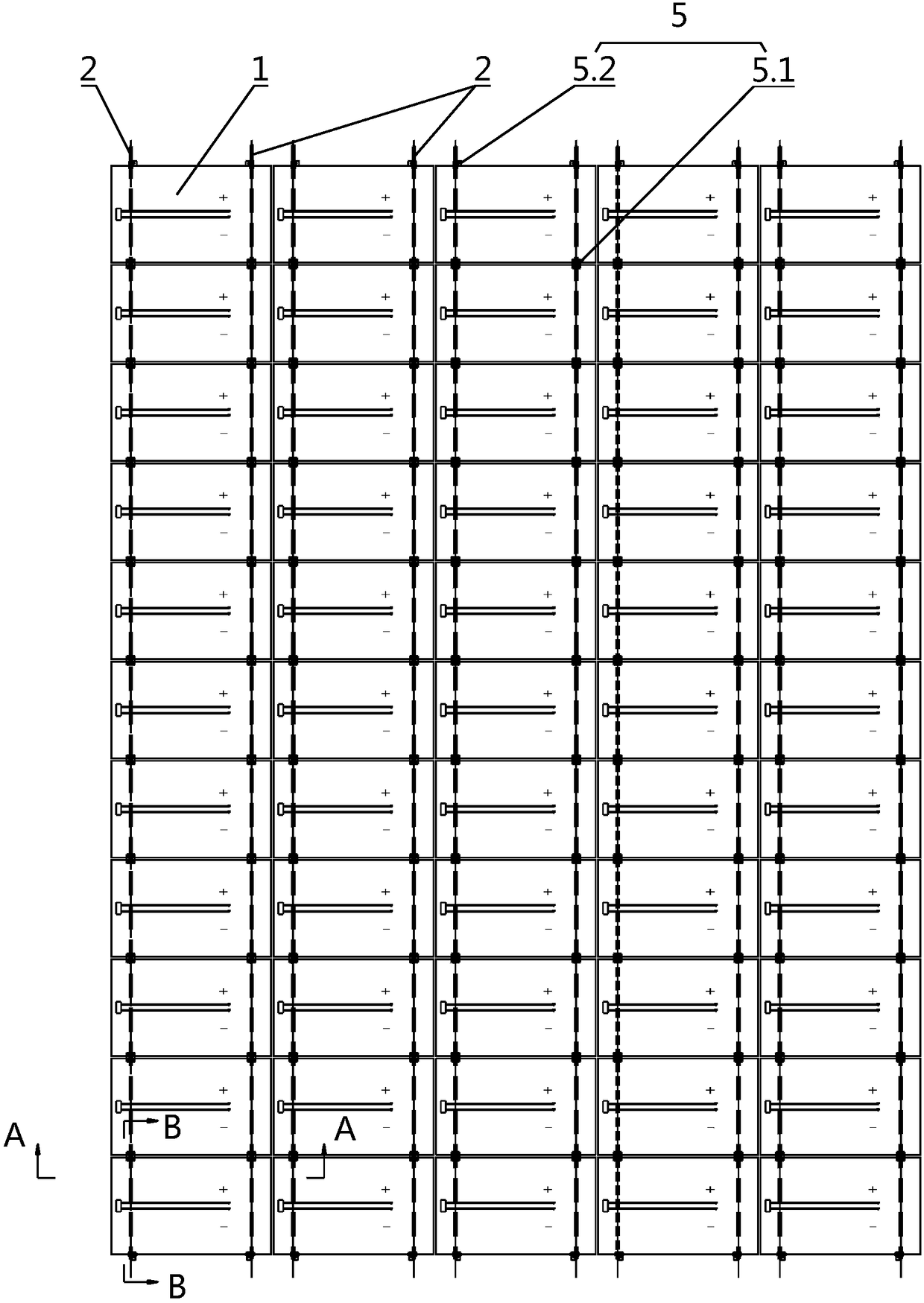 Rooftop solar photovoltaic module mounting structure