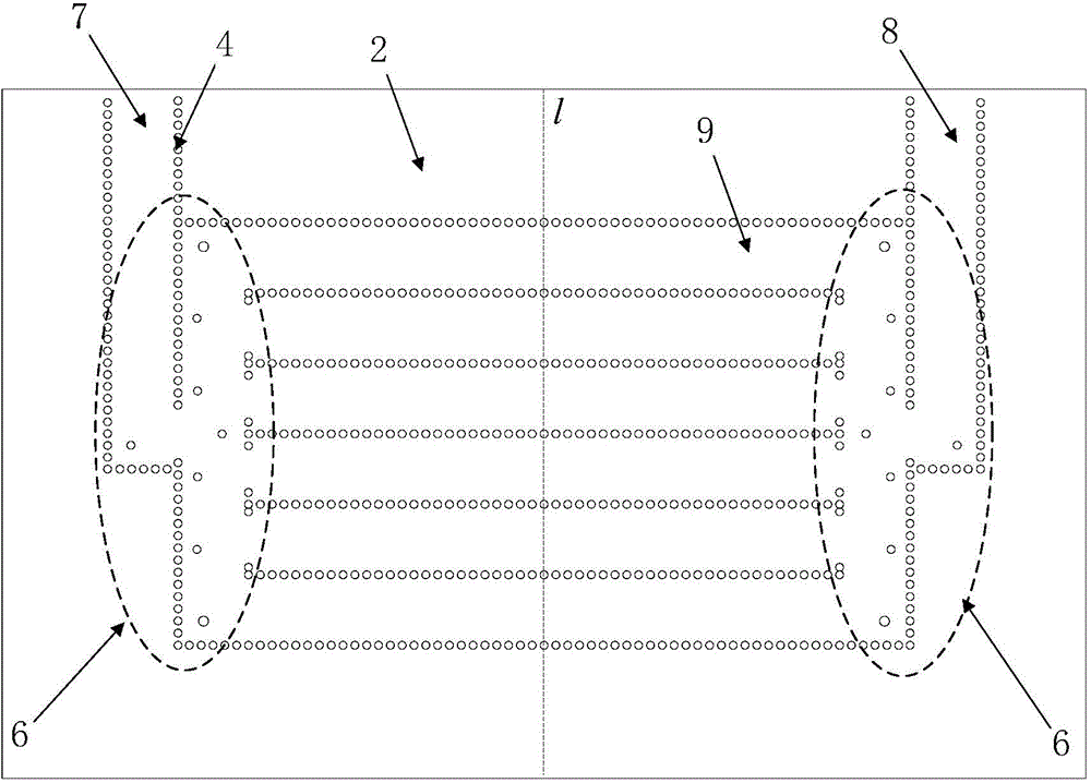 Balance feed differential slot antenna for restraining common-mode noise