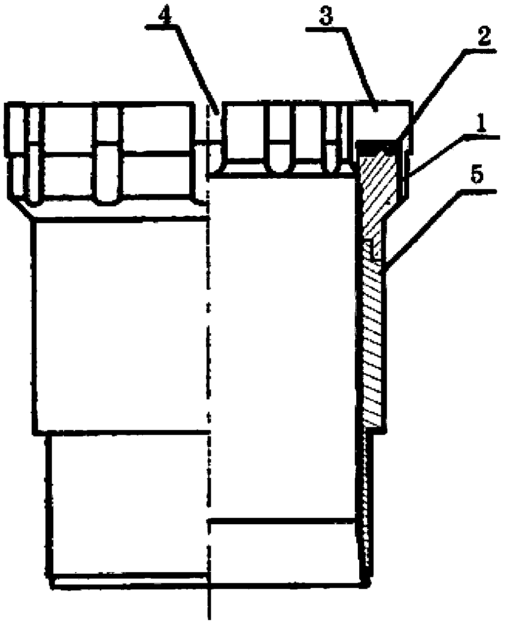 Process for preparing diamond geological coring bit