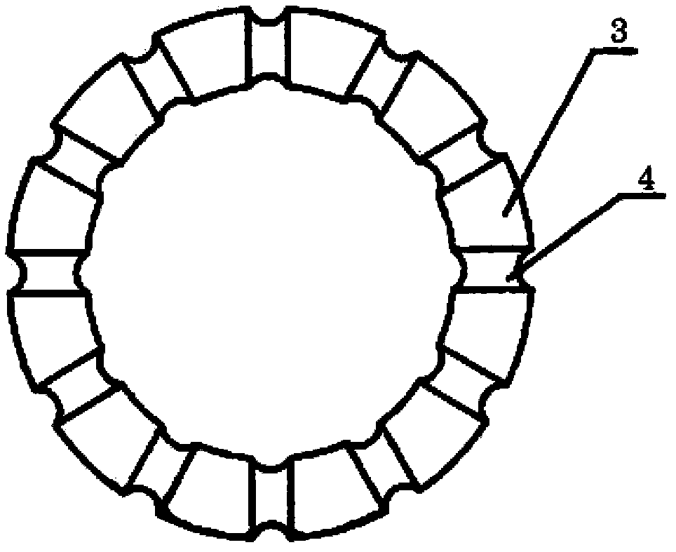 Process for preparing diamond geological coring bit