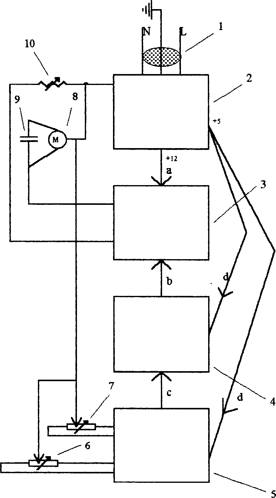 Temperature control equipment in use for full automatic mechanical refrigerator