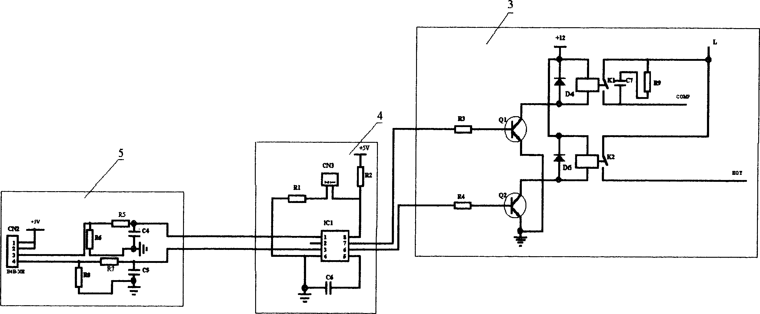 Temperature control equipment in use for full automatic mechanical refrigerator