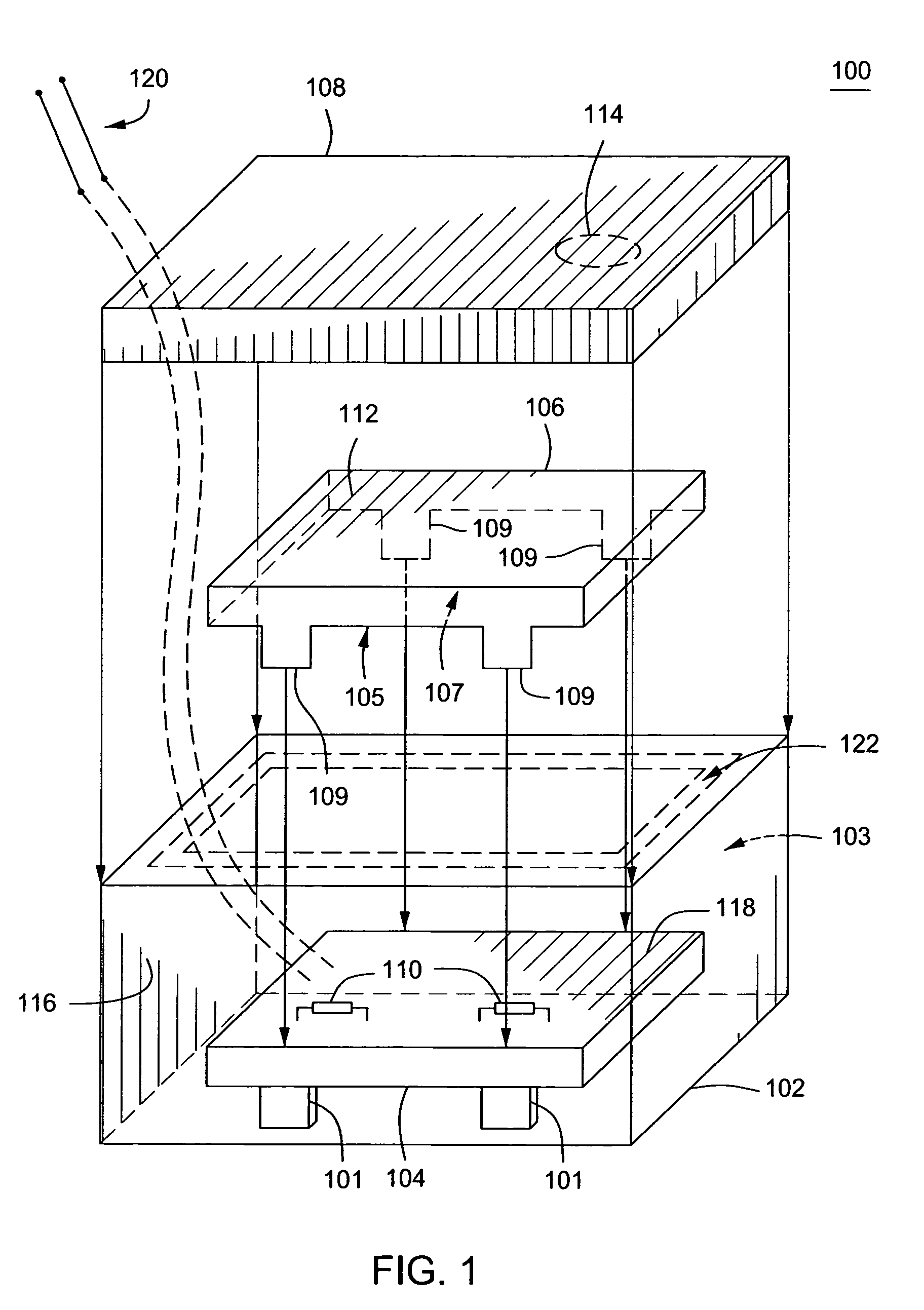 Method and apparatus for potting an electronic device