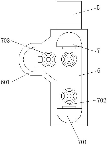 An aluminum alloy door and window corner strength testing machine