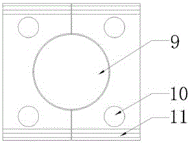 Emergency tool for facilitating dismounting roller ring on line