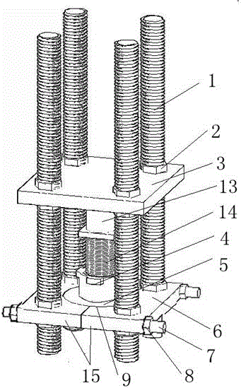 Emergency tool for facilitating dismounting roller ring on line