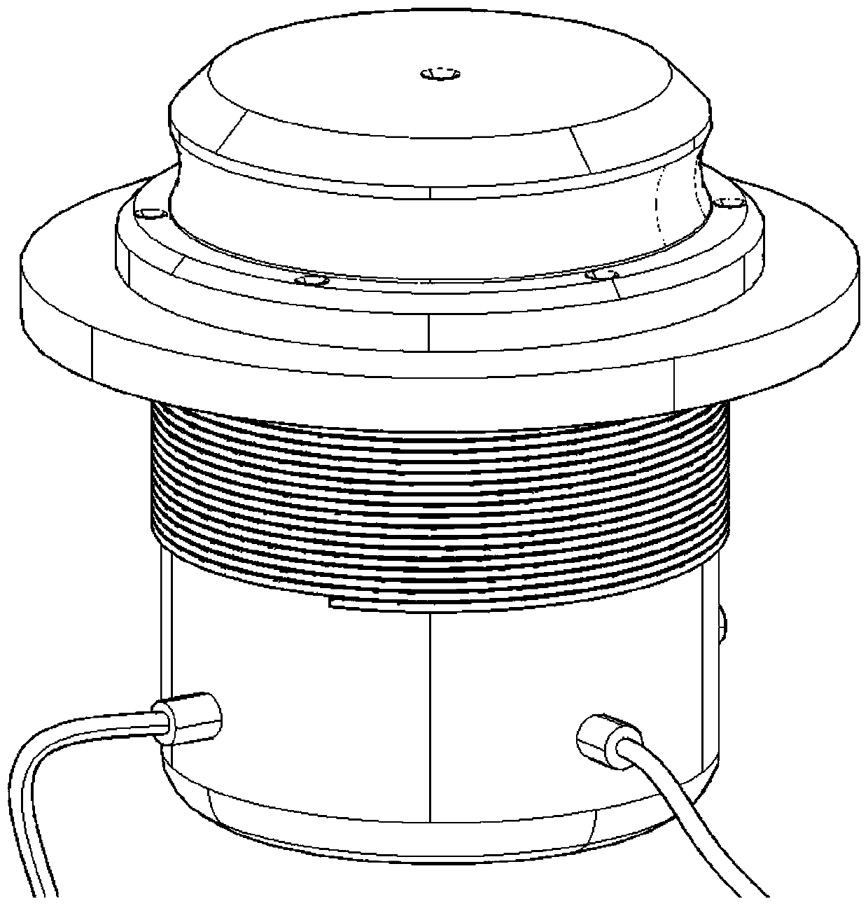 Induction type underwater switch