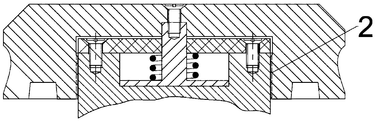 Induction type underwater switch