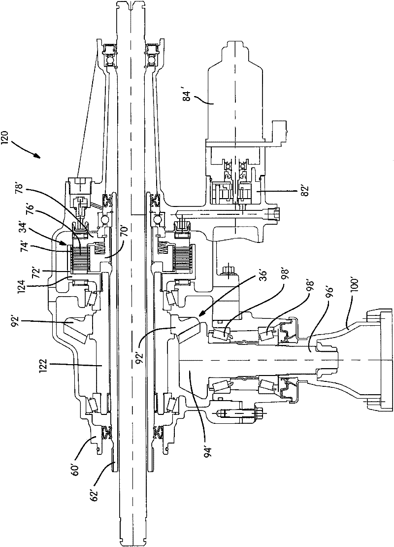 All-wheel drive with active dry disconnect system