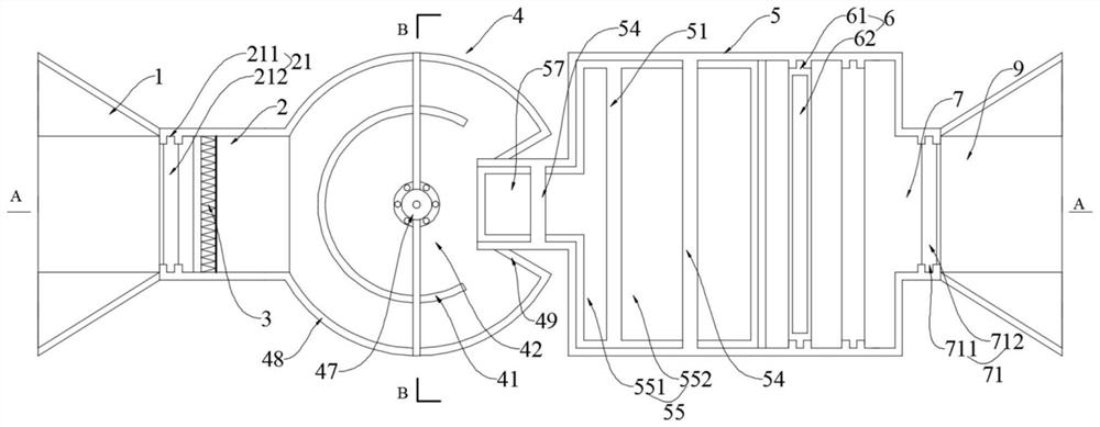 Multifunctional ecological water diversion device