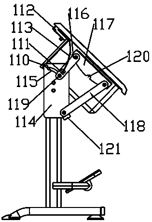 Reversible desk and desk and chair combination thereof