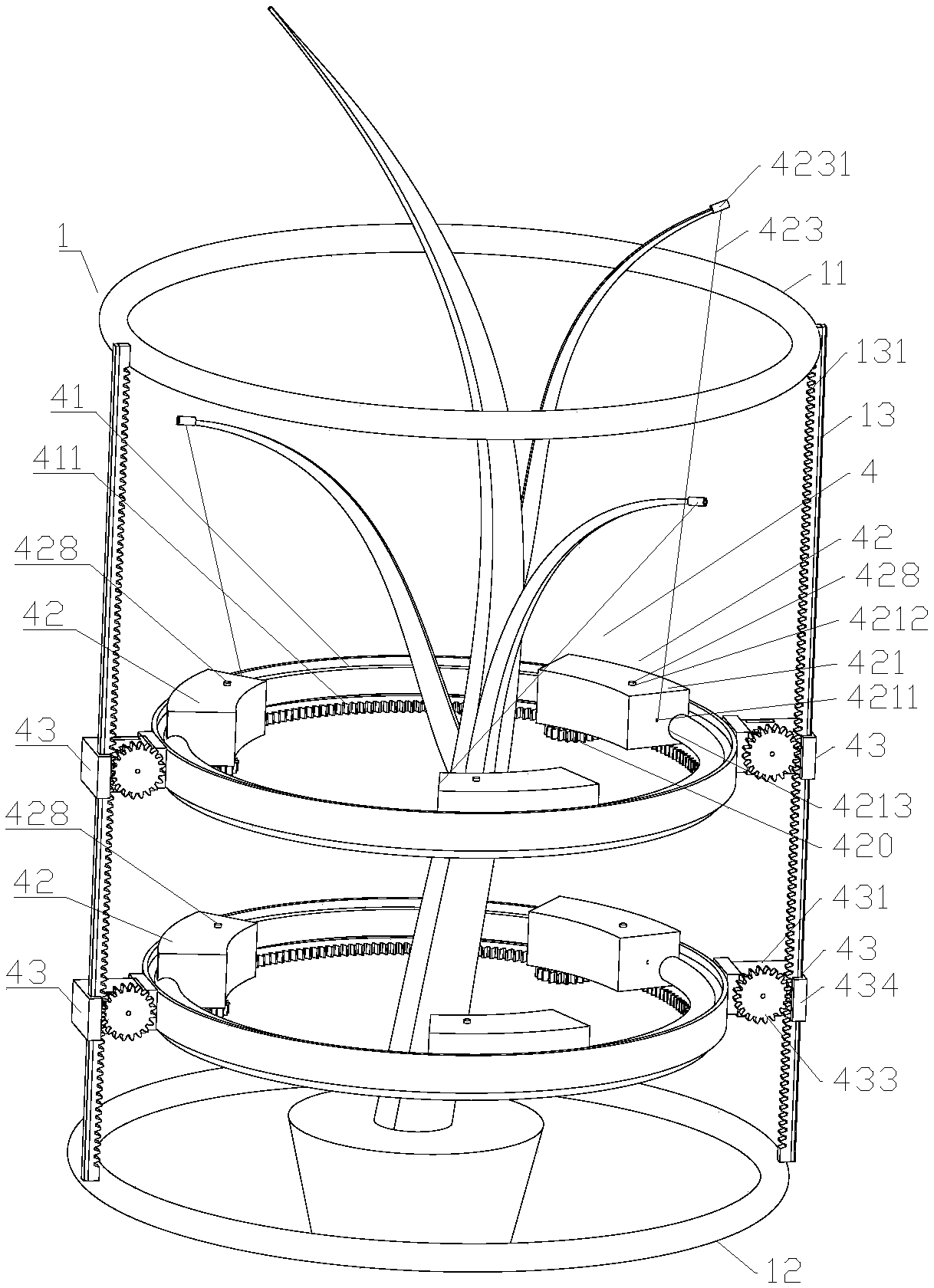 Bonsai modelling device