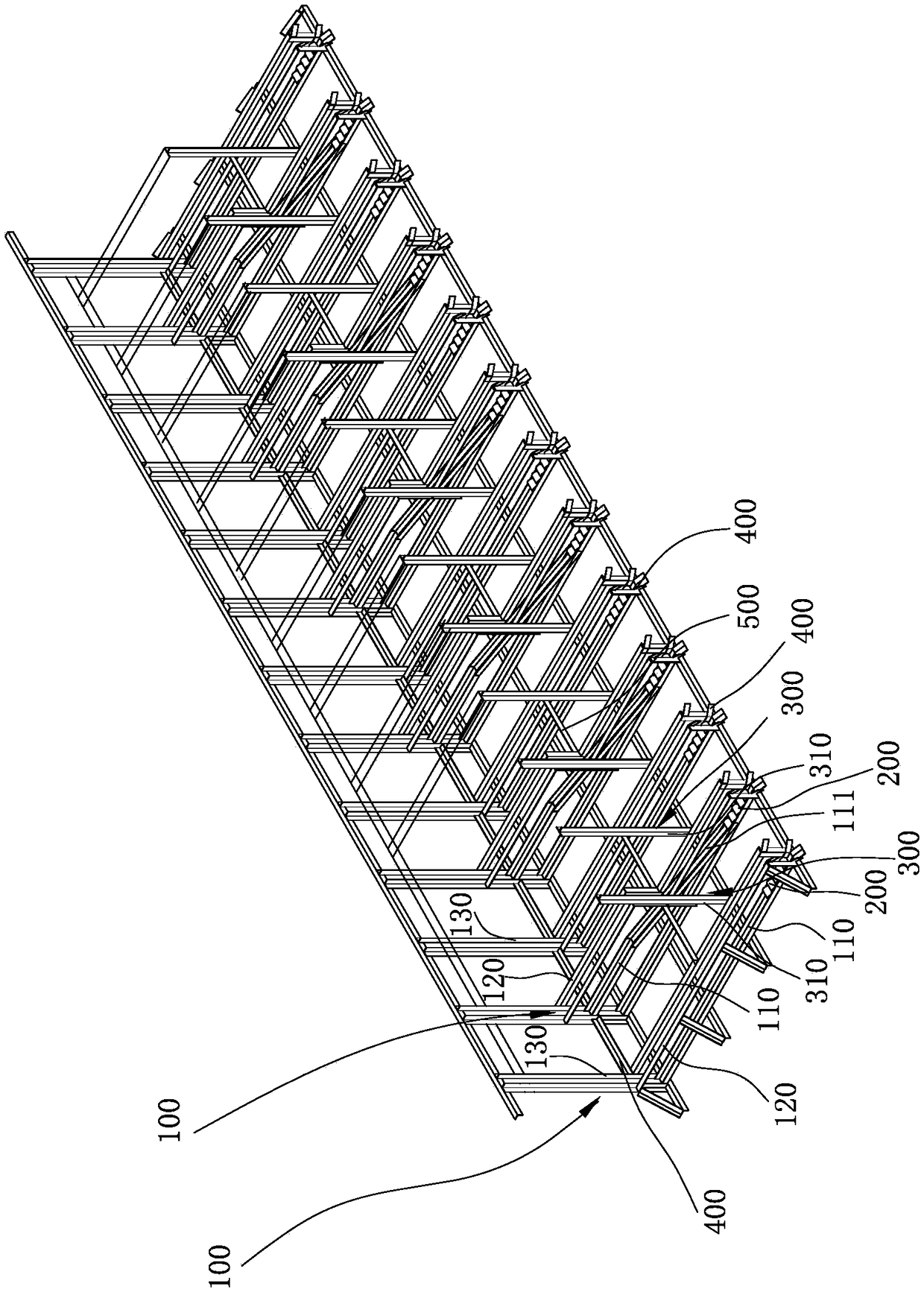 Bicycle parking device