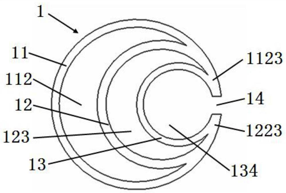 Multi-core flame-retardant power cable