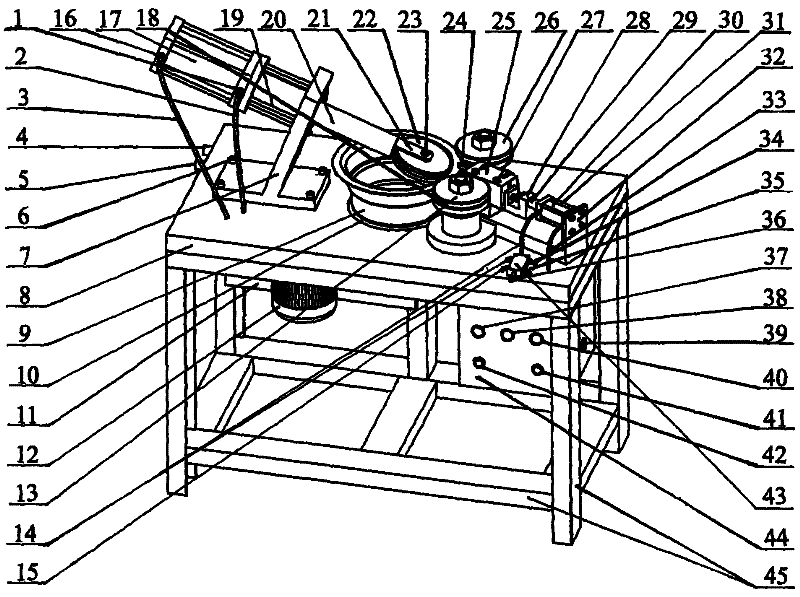 Steeltried wheel rim burr treatment process and device