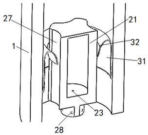 Gravity energy storage system with buffering function