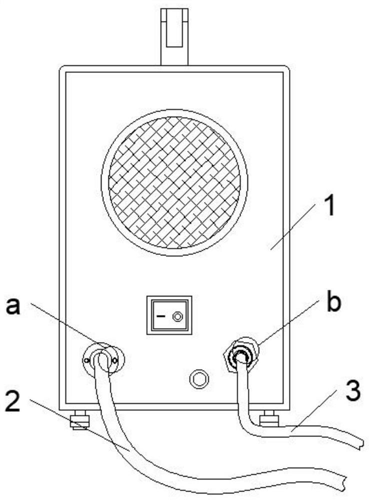 Welding device used for ship maintenance