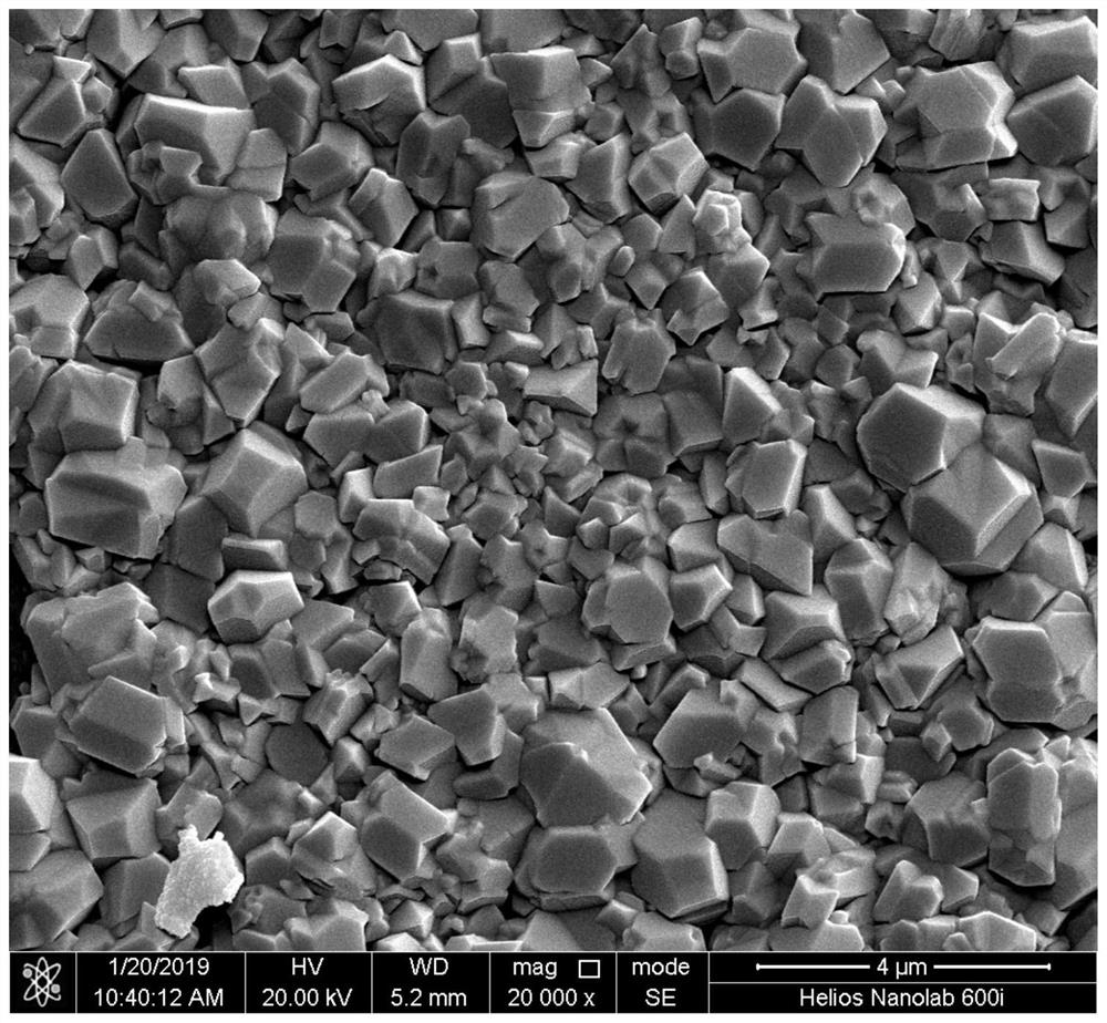 A method for preparing boron-doped diamond using a solid-state doping source