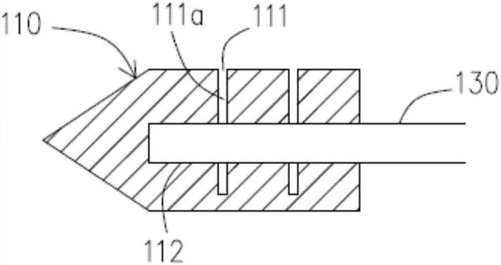 Integrated device for dredging drainage pipeline based on high pressure rotating jet flow