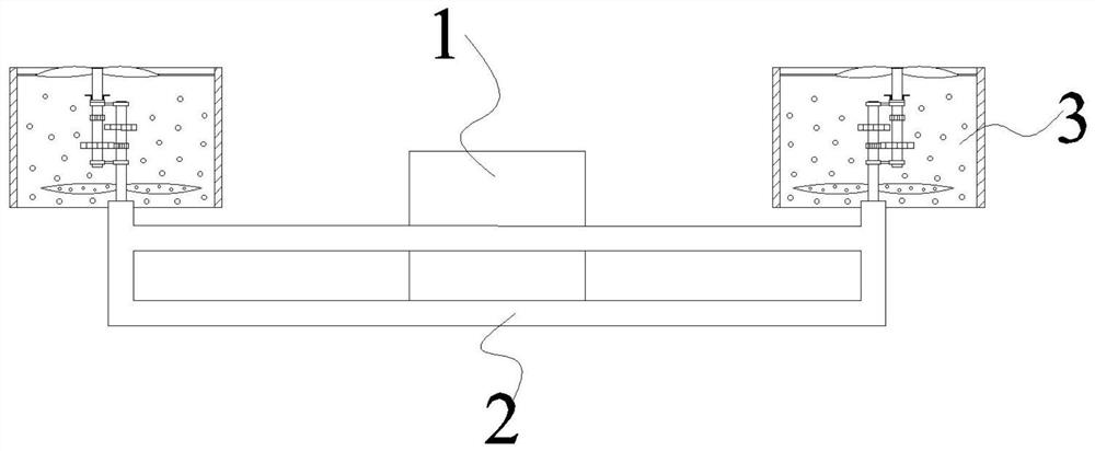 UAV with rotor diversion and wear-resistant structure used in wind and sand environment