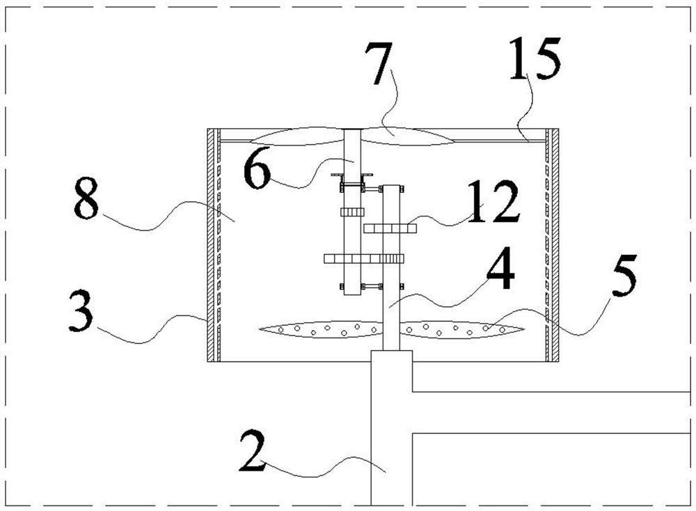 UAV with rotor diversion and wear-resistant structure used in wind and sand environment