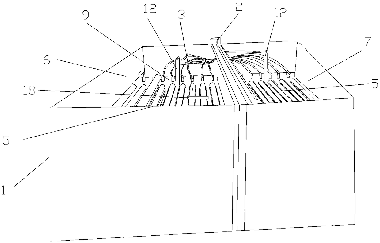 Electrolytic degreasing device for chip type medium and high power semiconductor element lead frame