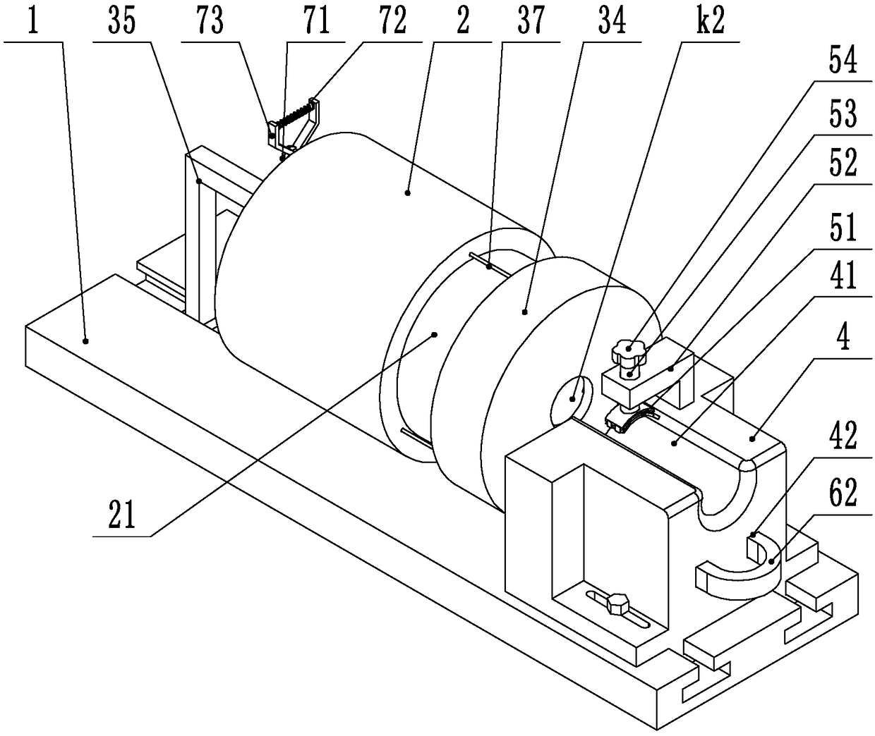 Mouse caudal vein combination intraperitoneal injection fixing device