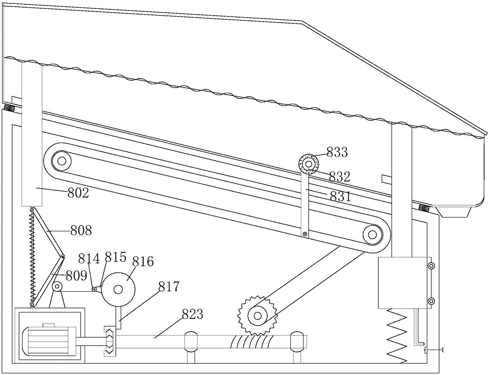 Environment-friendly wheat impurity-removal equipment in field of agricultural machinery