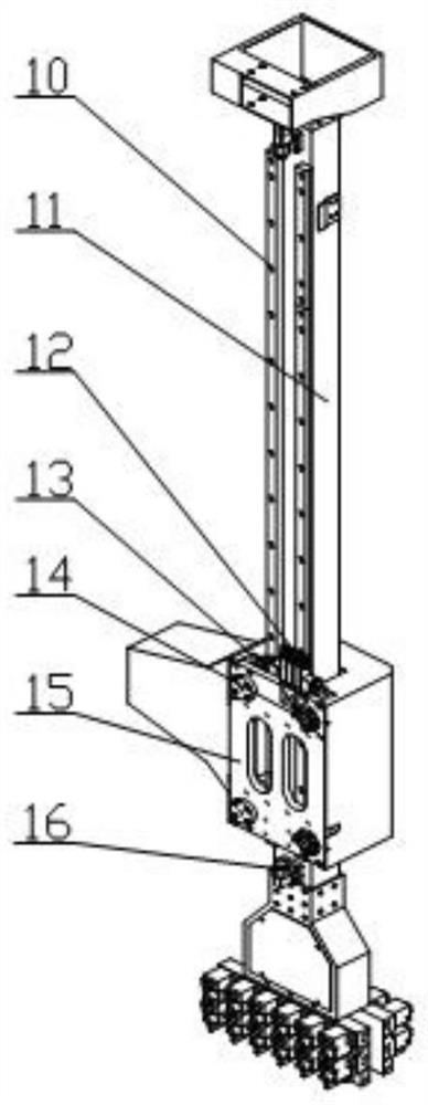 Die-casting production equipment with part taking and spraying mechanism and part taking and spraying mechanism of die-casting production equipment