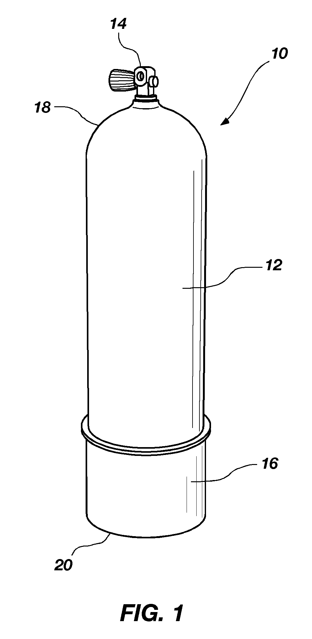 Seamless multi-section pressure vessel