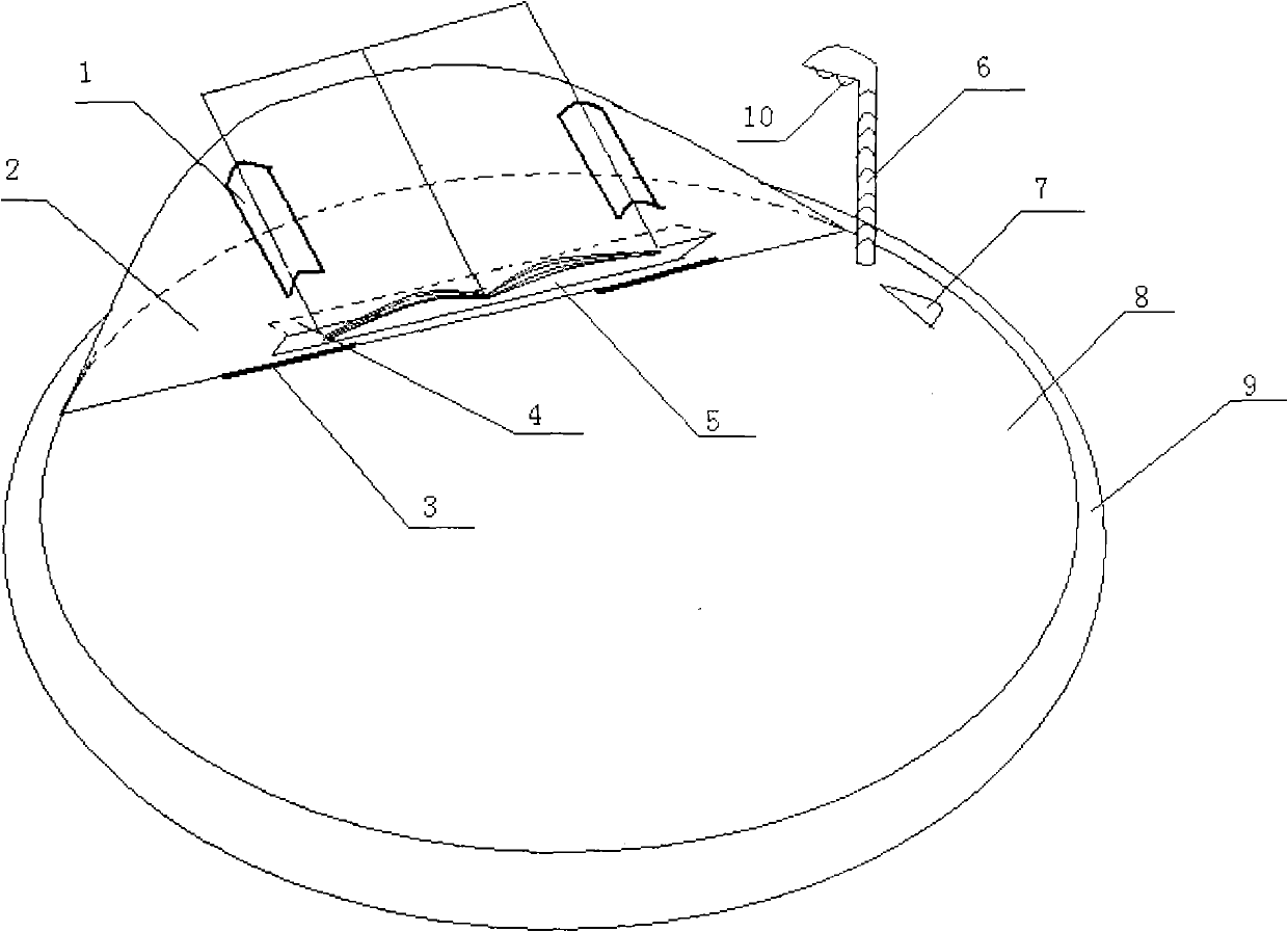 Computer desk with bookshelf