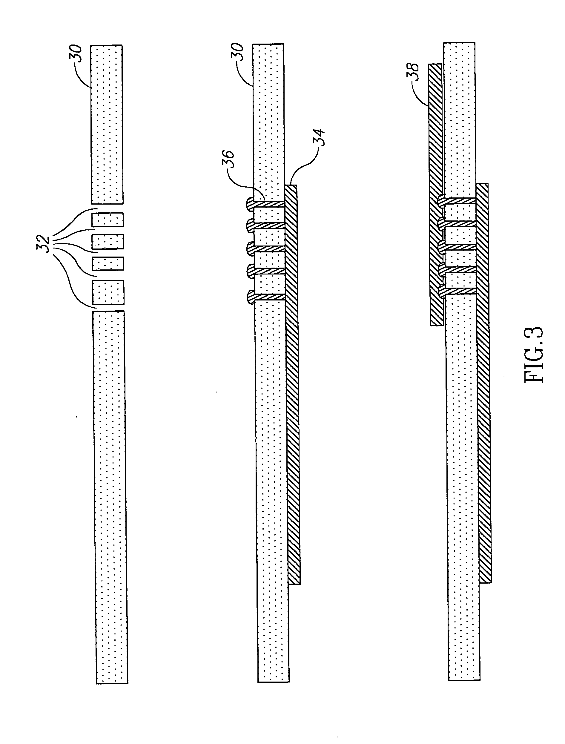 Flexible printed circuits with many tiny holes