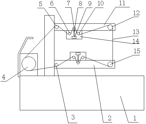 Linear cutting machine