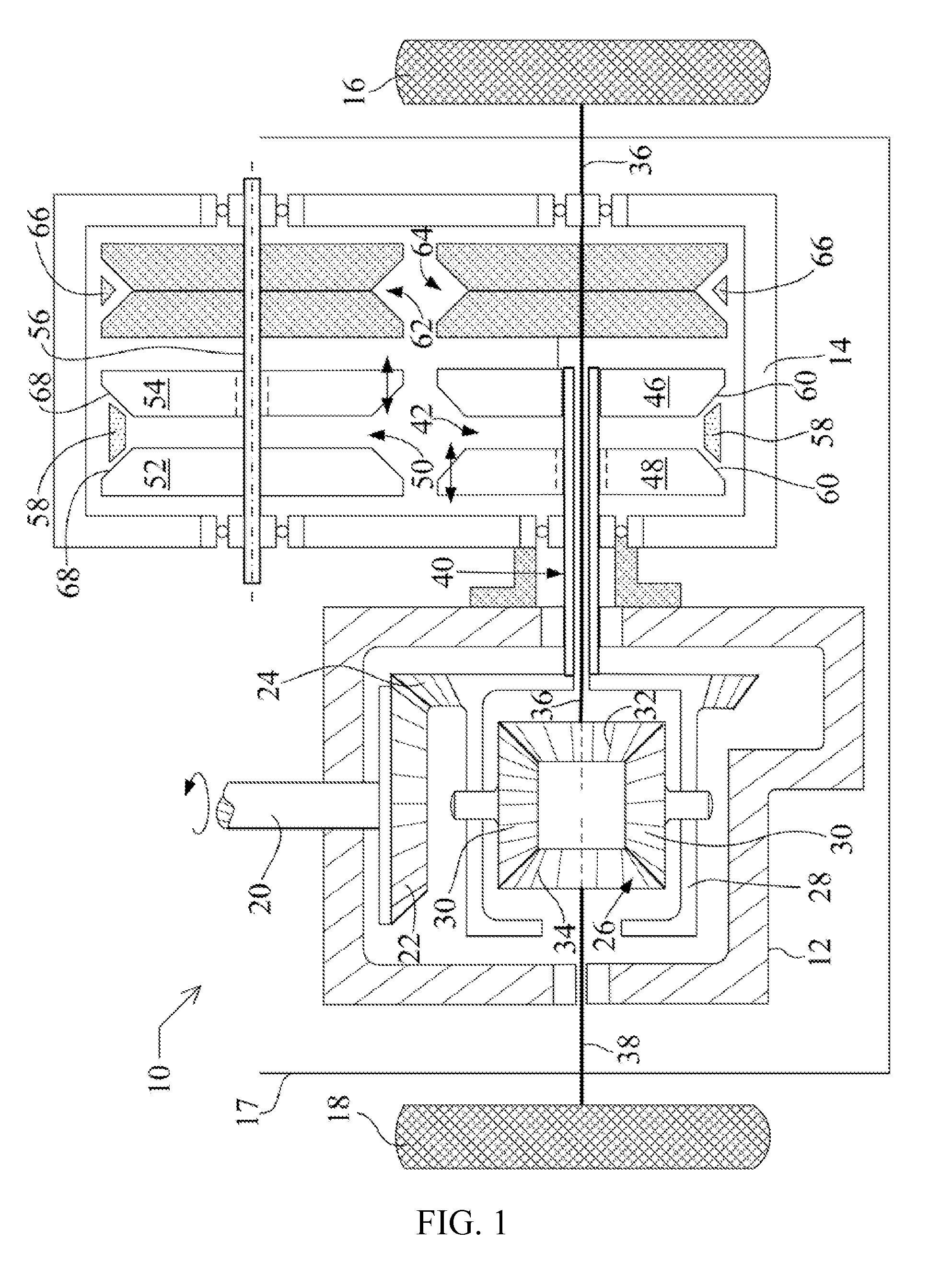 Low cost torque vectoring system