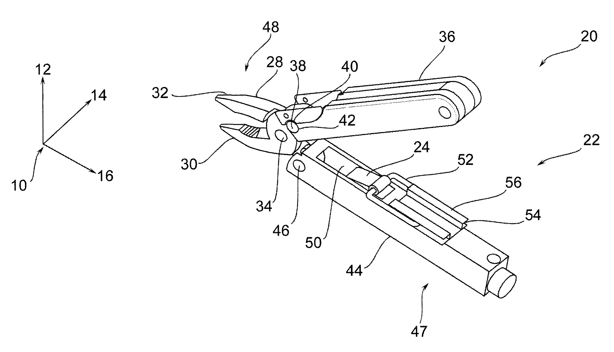 Tension locking tool