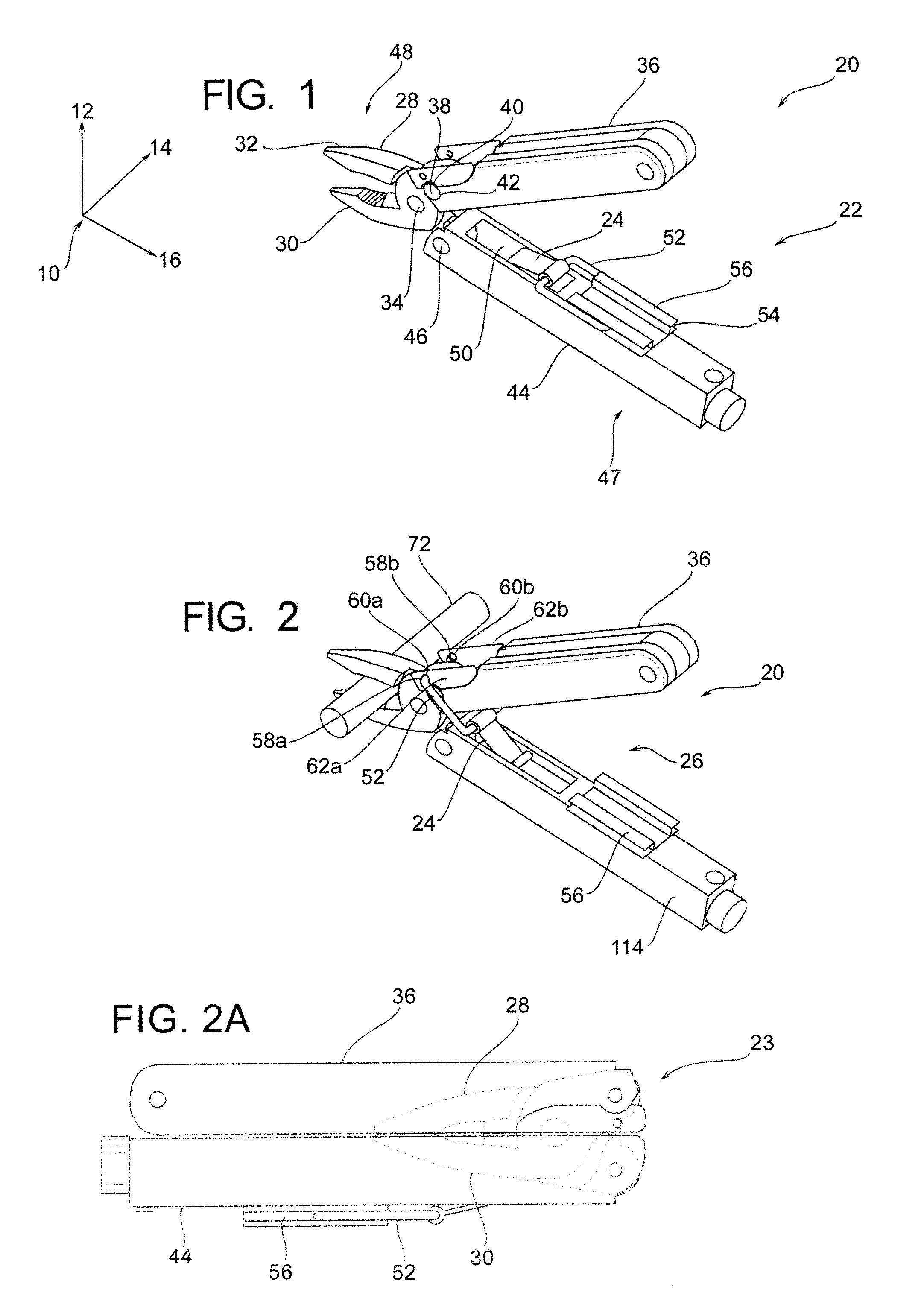 Tension locking tool