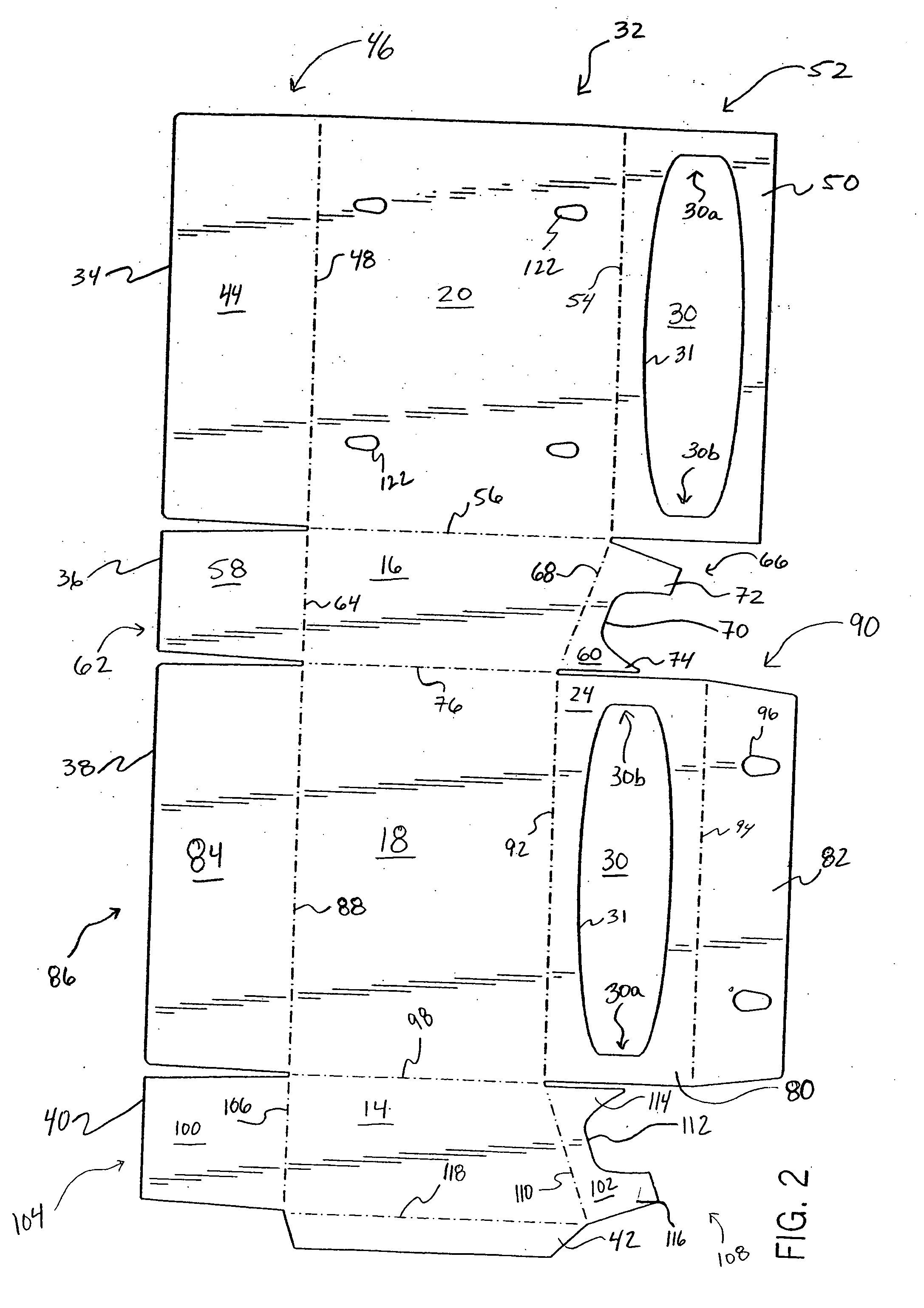 Folded product dispenser