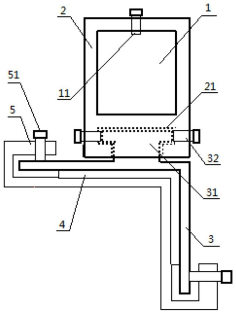 Transmission line iron tower angle steel tower material replacement protection device and replacement method