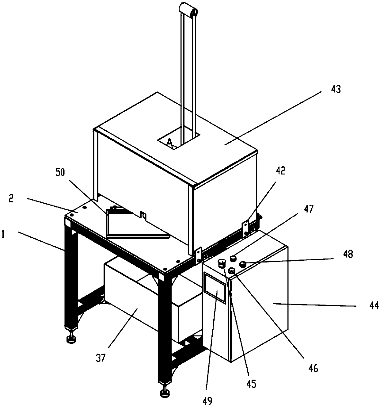 Photo frame chamfering machine