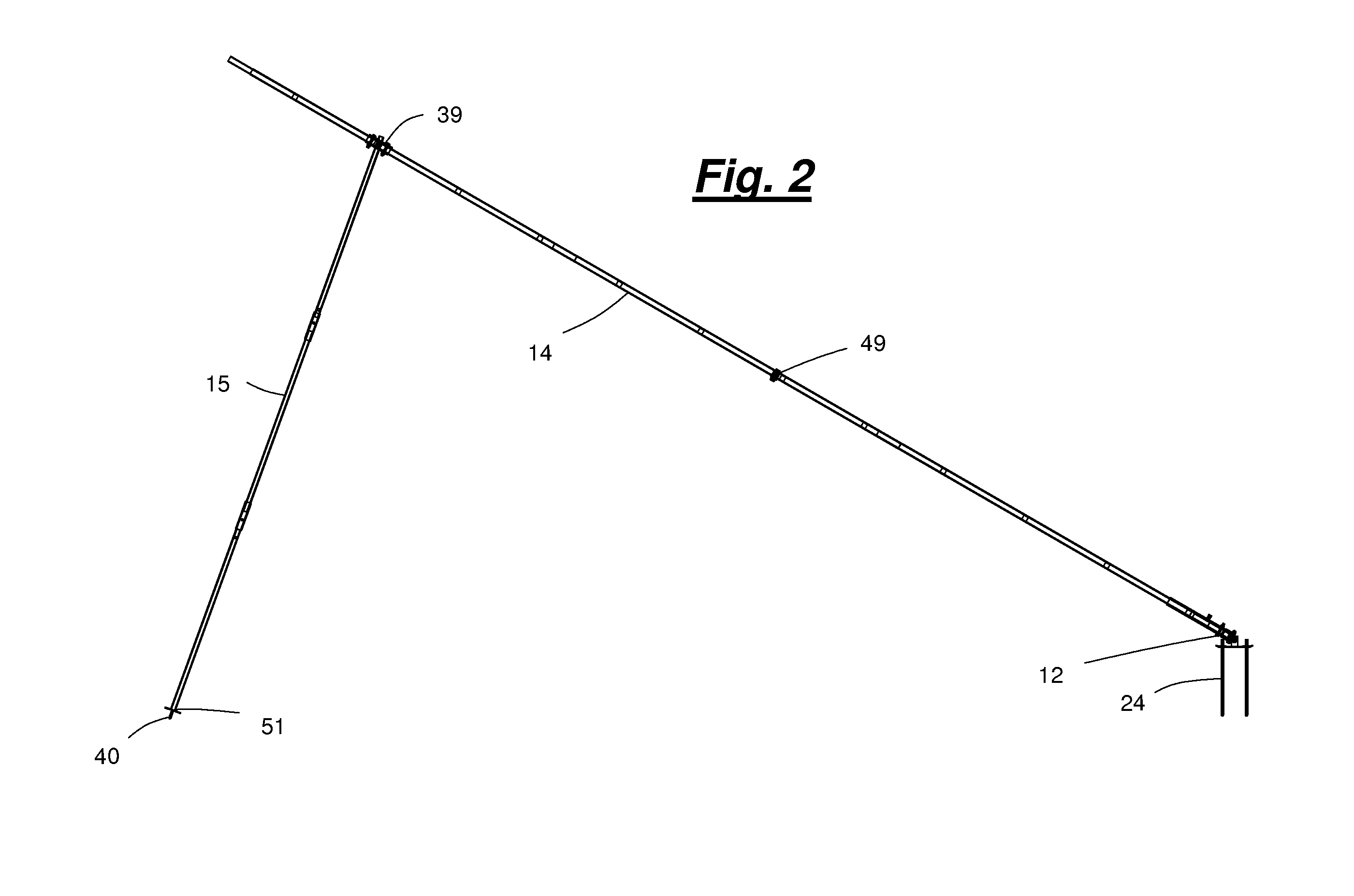 System for erecting ladder stand for hunting