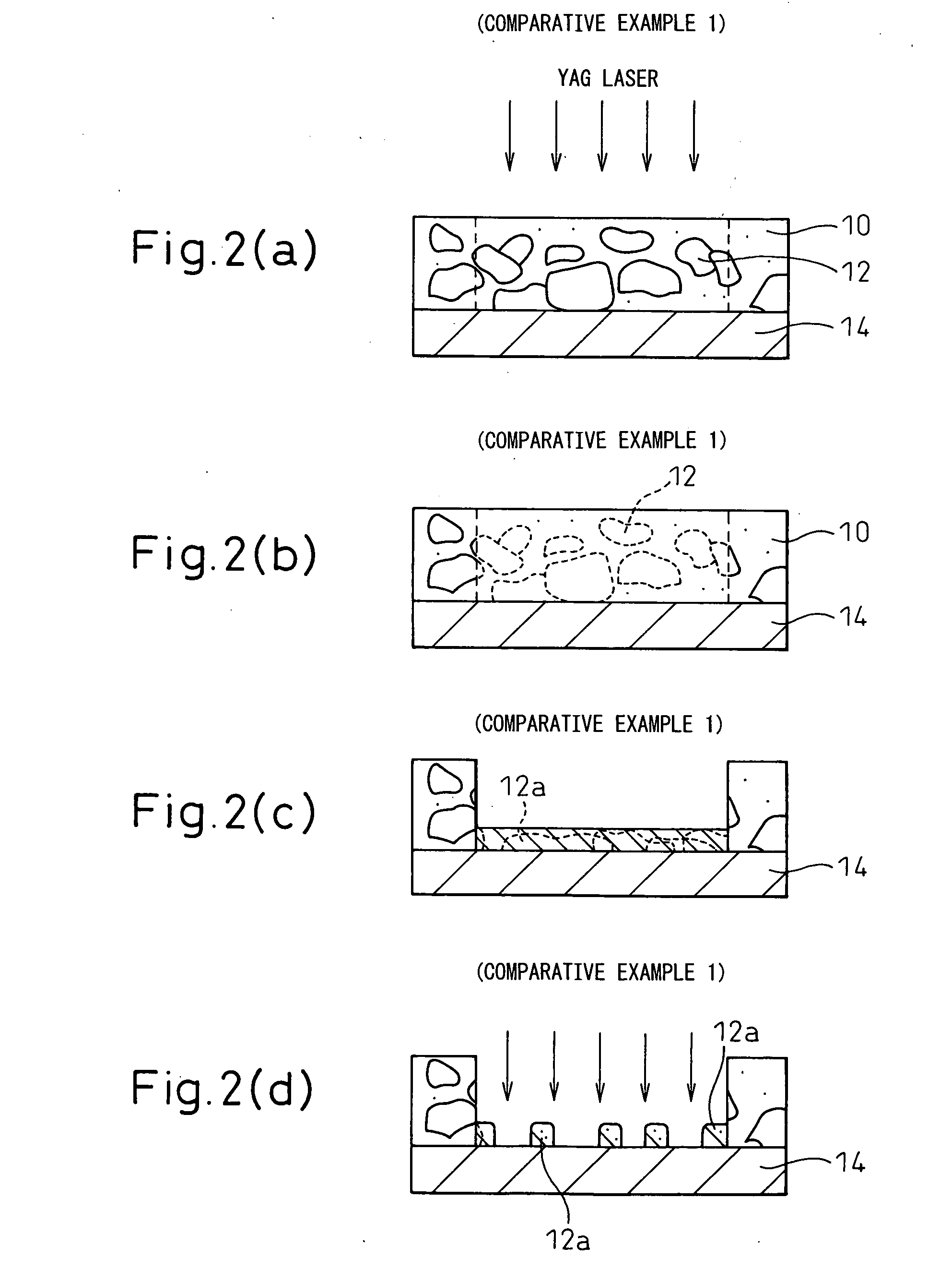 Method of forming via hole in resin layer