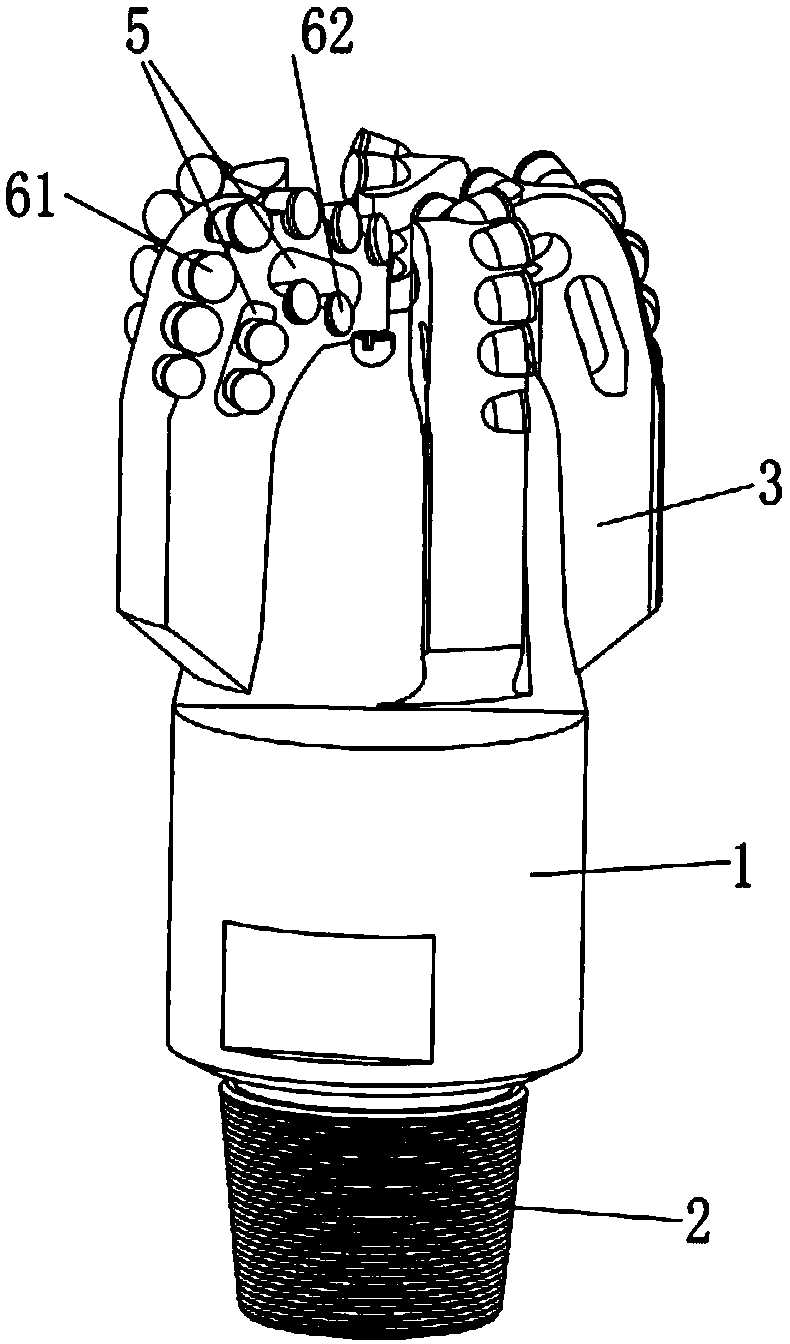 A long-life drill bit with self-healing ability