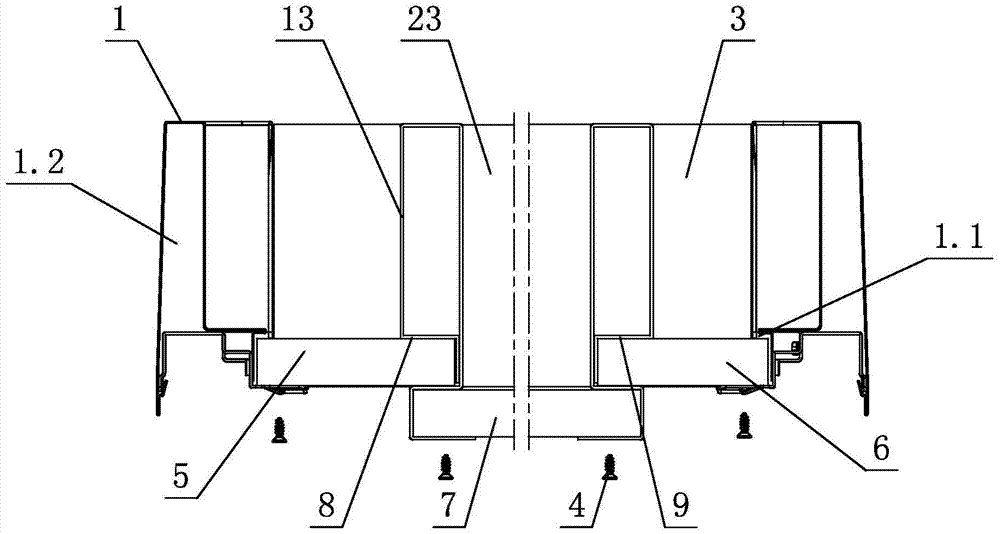 Drawer structure with increased capacity