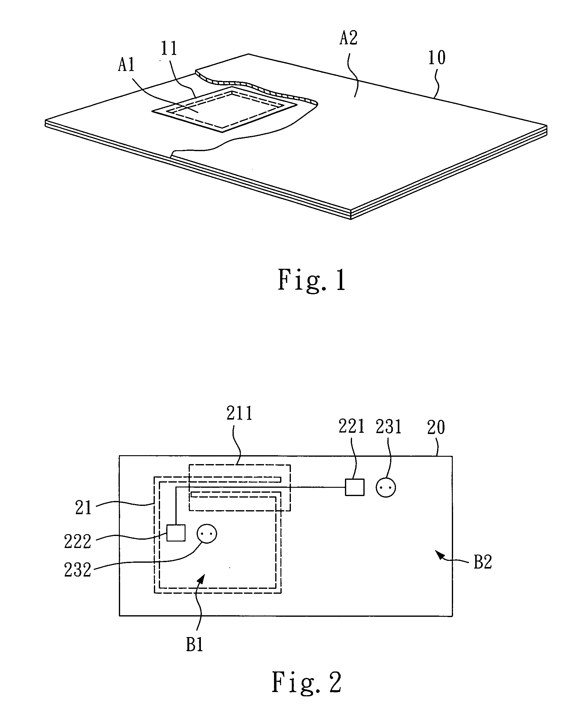 Multi-layer printed circuit with low noise