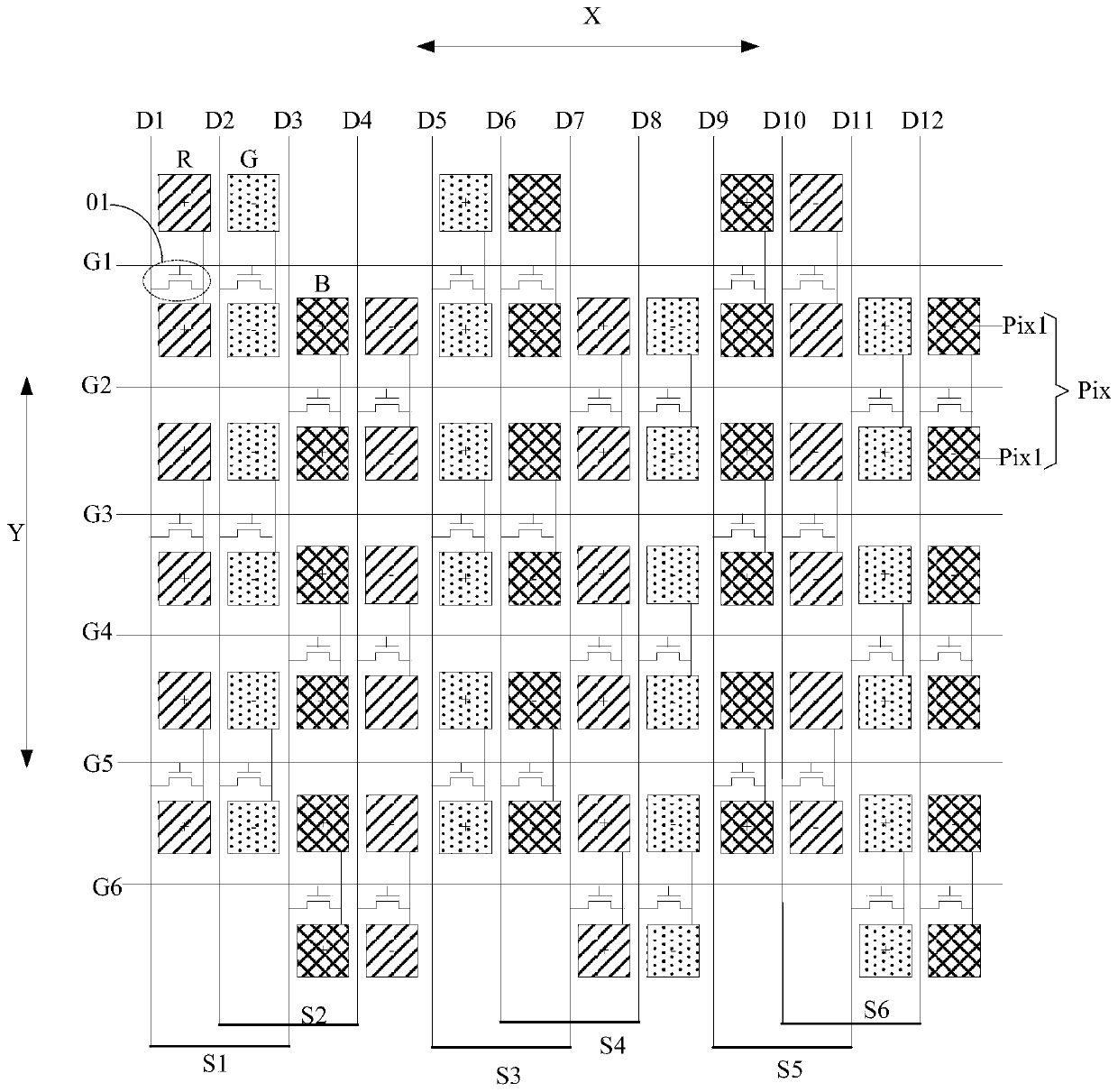 Array substrate, liquid crystal display panel and display device